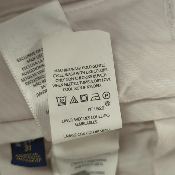 Polo Ralph Lauren Shorts Mens 31 Stretch Classic Fit Embroidered Pony Preppy - Picture 11 of 13